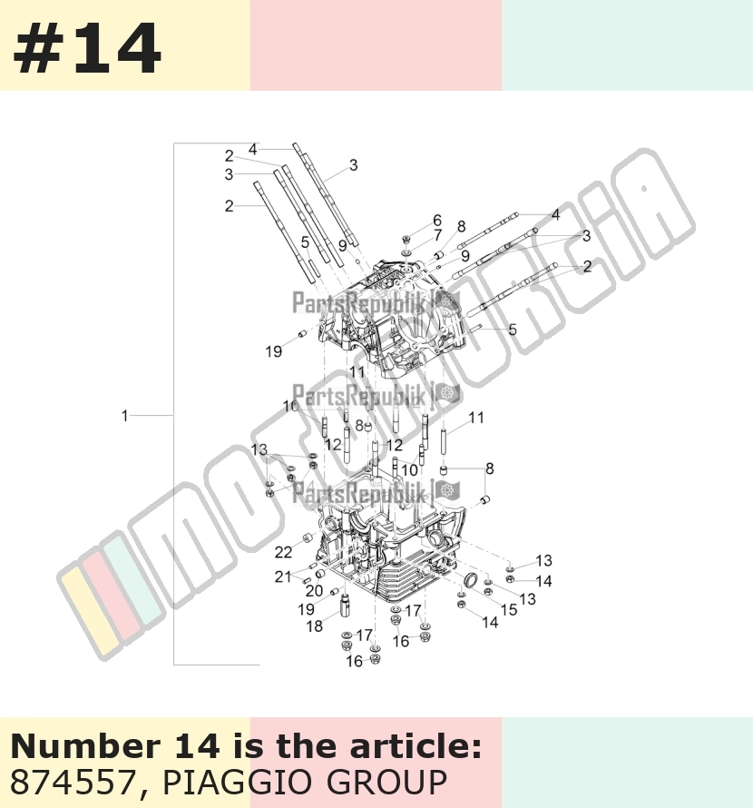 Mutter M8x1.25