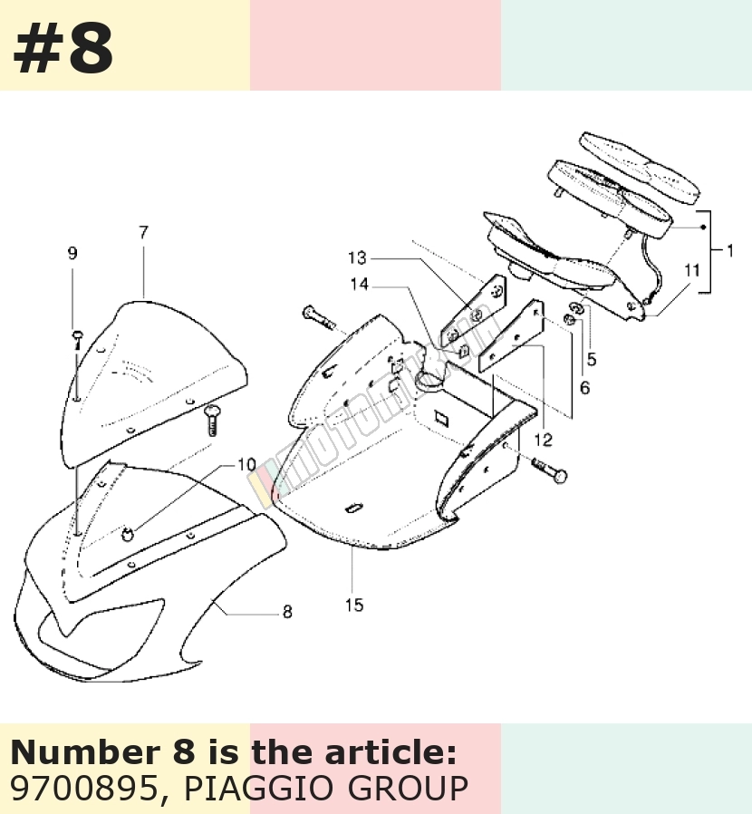 Handlebar Fairing, front