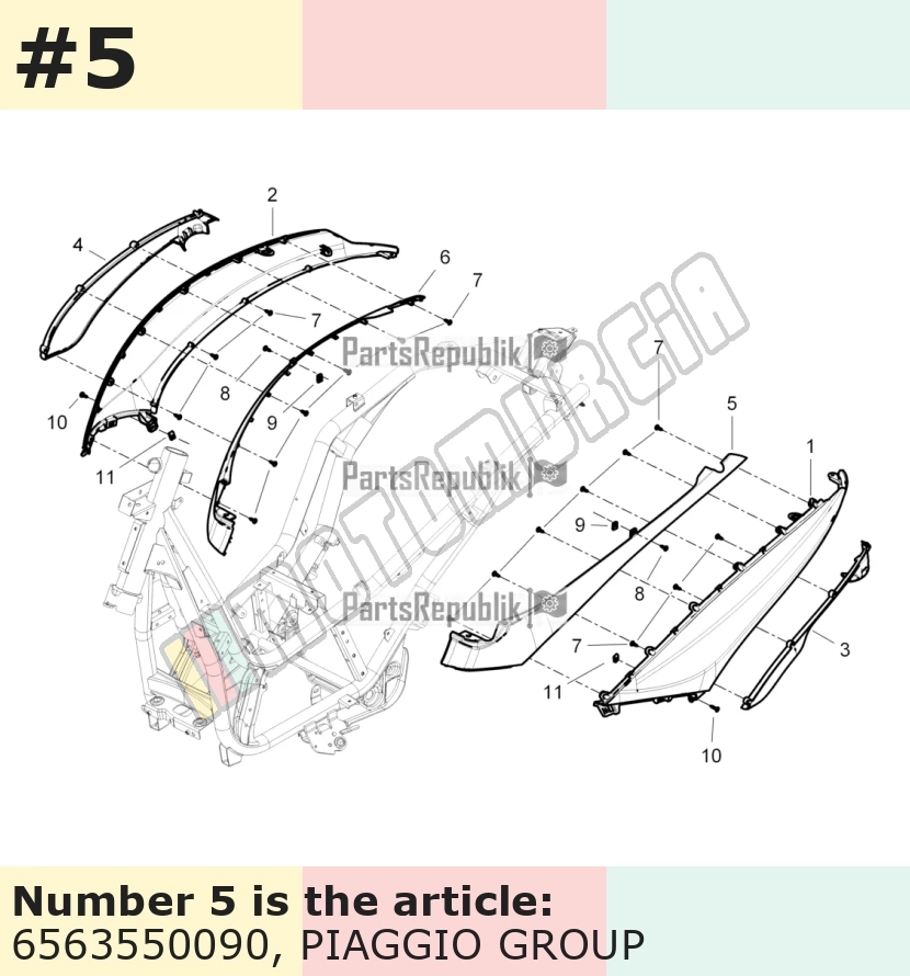 Verkleidung, links, schwarz, Suffix: 90_schwarz glänzend 094
