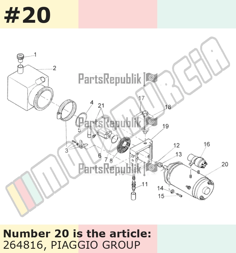 Moteur de régulation pour système à bascule
