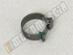 Collier Click blanc, vert, 17,5x8 mm