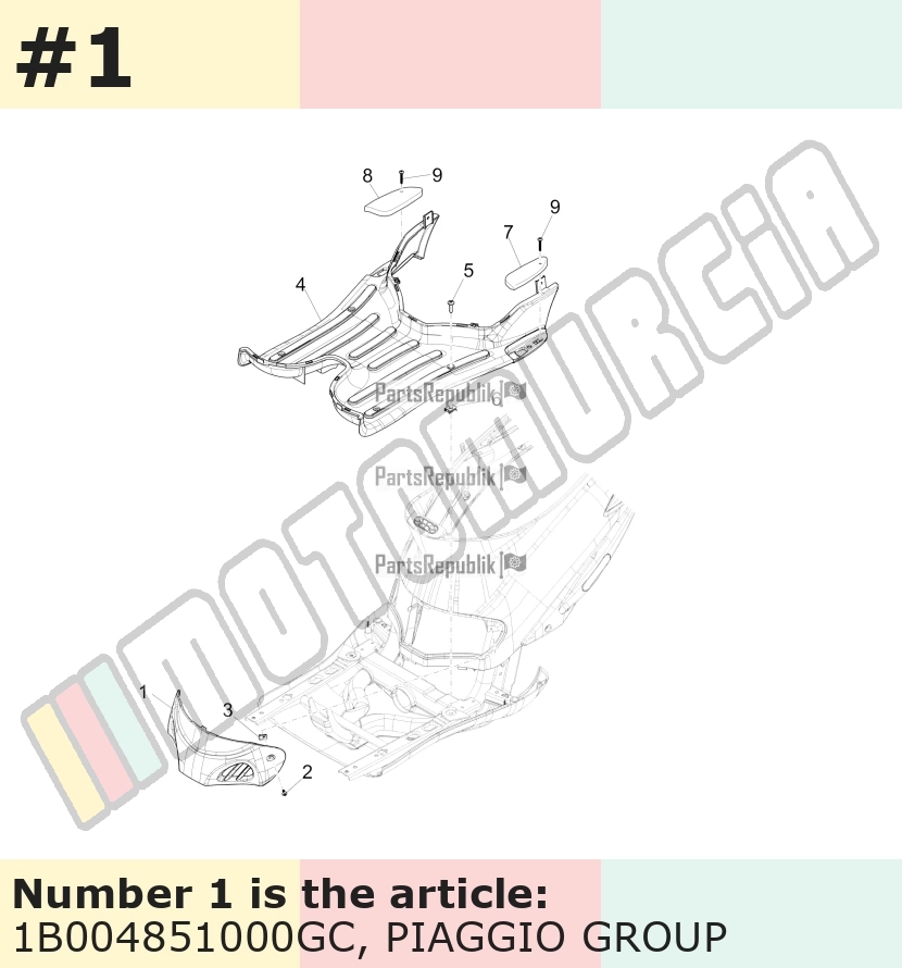 Trappe d'inspection, jaune, Suffixe et code couleur Piaggio: GC_jaune 903/A