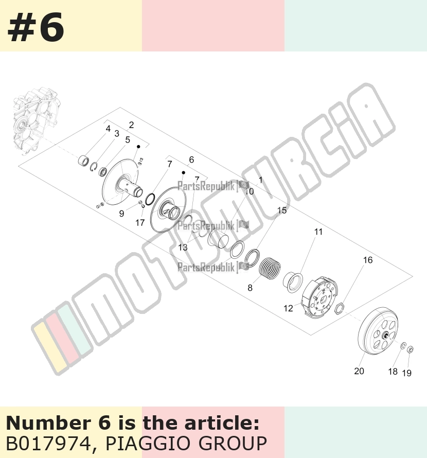 Pulley halves