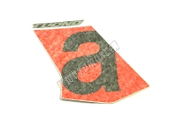 Sticker, Motief: a, links