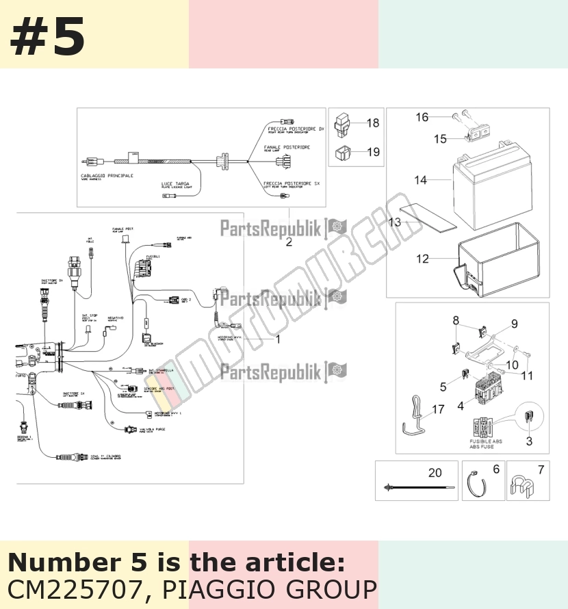 Sicherung 7,5 A