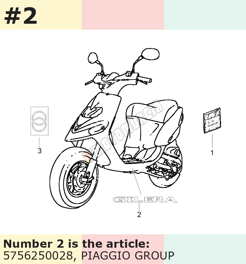 Dekor, Motiv: Gilera