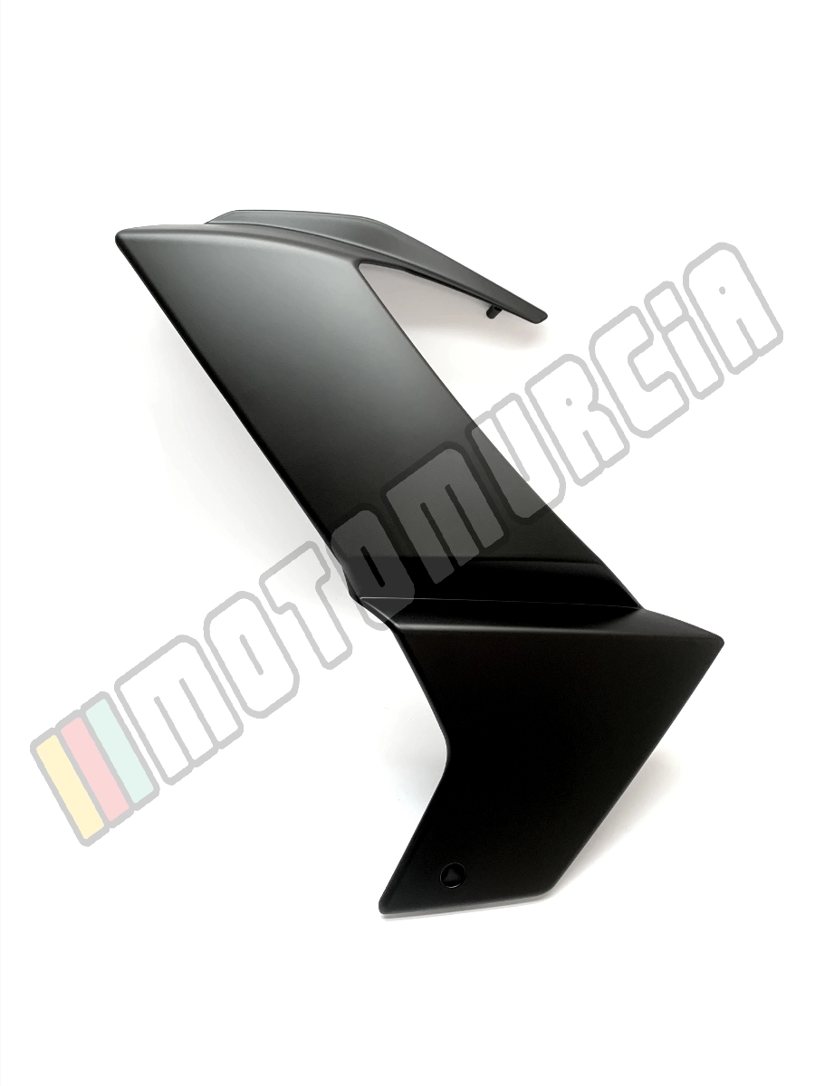 Cache/entourage/habillage, sans autocollant gauche, noir, Suffixe et code couleur Piaggio: NV_99/C noir mat opaque