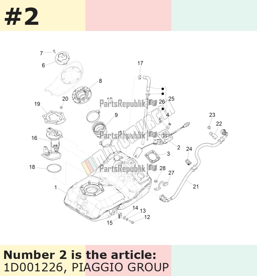 Benzinstandanzeige