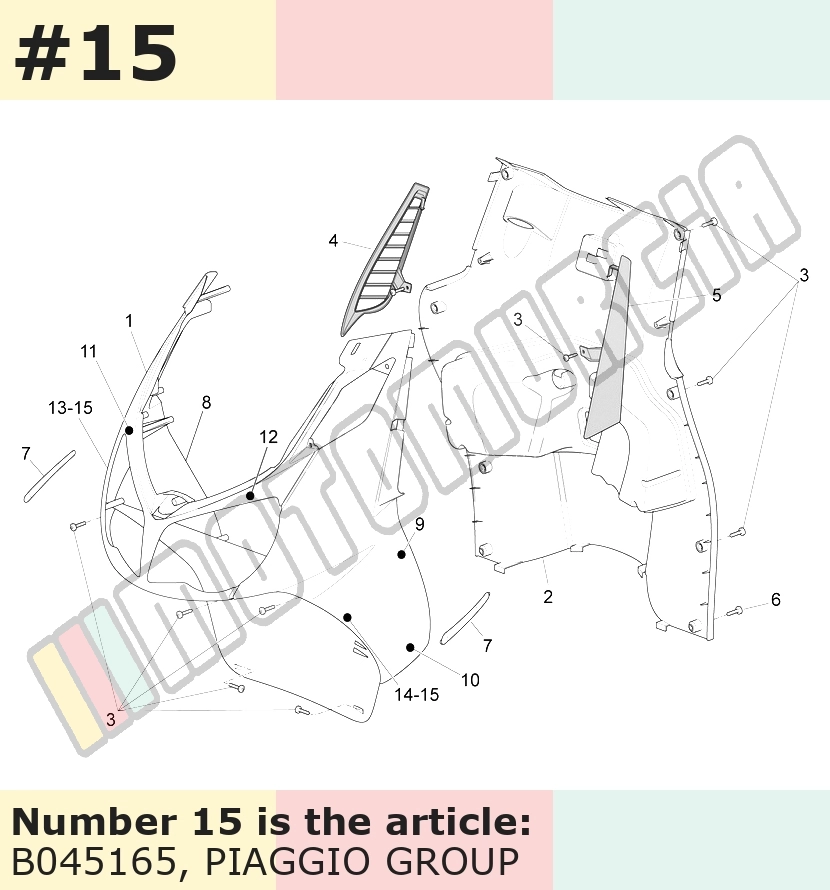 Dekor, Motiv: 125, links