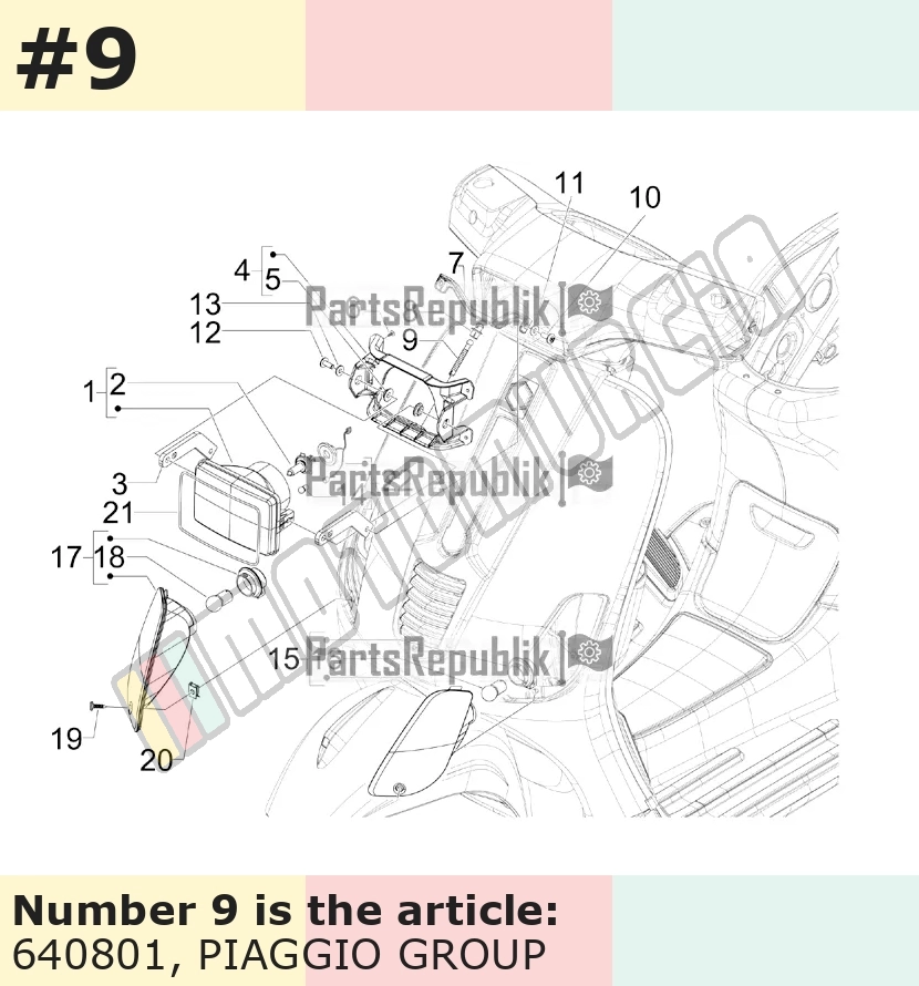 Tenon / pivot