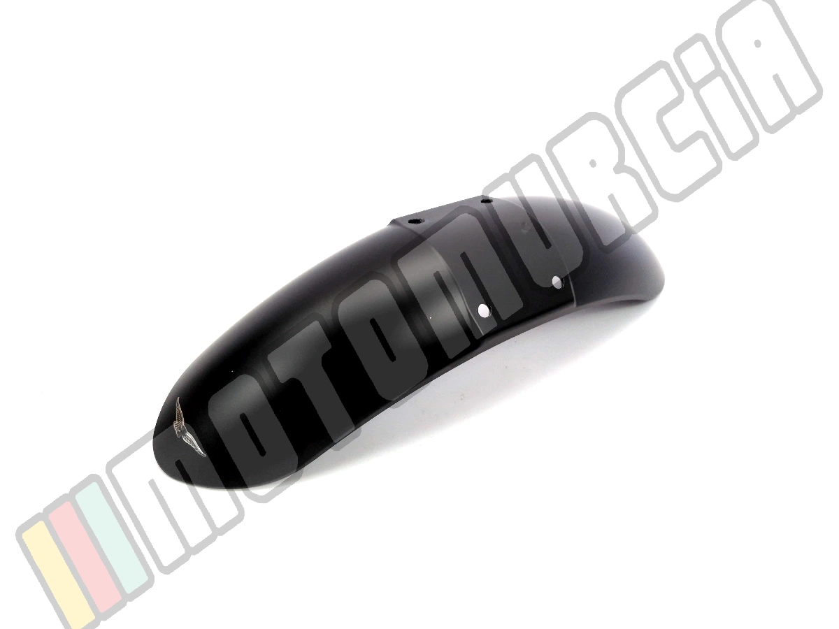 Garde-boue avec autocollant, avant, noir, Suffixe et code couleur Piaggio: XN6_noir mat 168