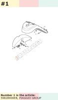 Spatbord voor, zilver, Suffix: EB_grijs smokey 731/A