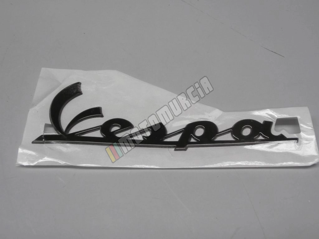 Schriftzug, Motiv: Vespa, anthrazit