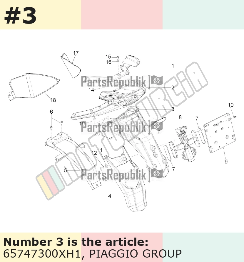 Spritzschutz, grau, Suffix: XH1_grey 746/B