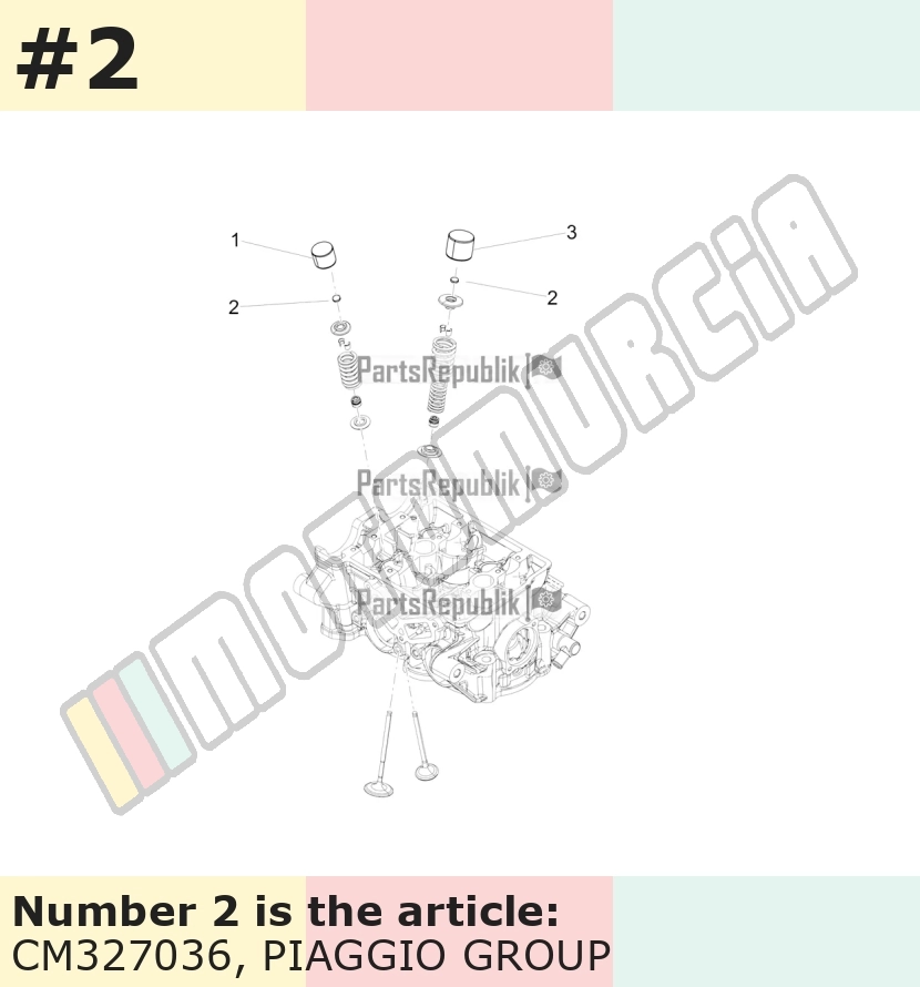 Spessore punteria - 2,62