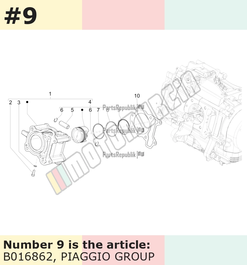 Segment racleur