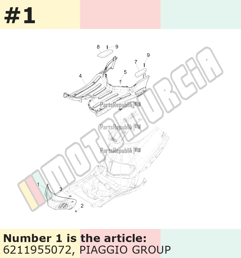 Trappe d'inspection, jaune, Suffixe et code couleur Piaggio: 72_jaune ptt 937