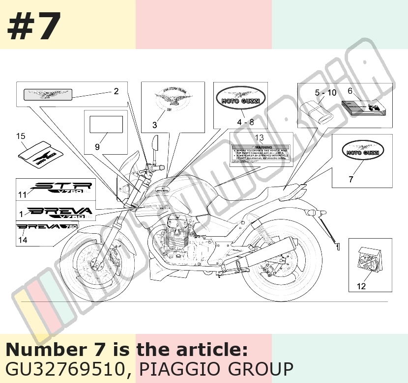 Dekor, Motiv: Moto Guzzi