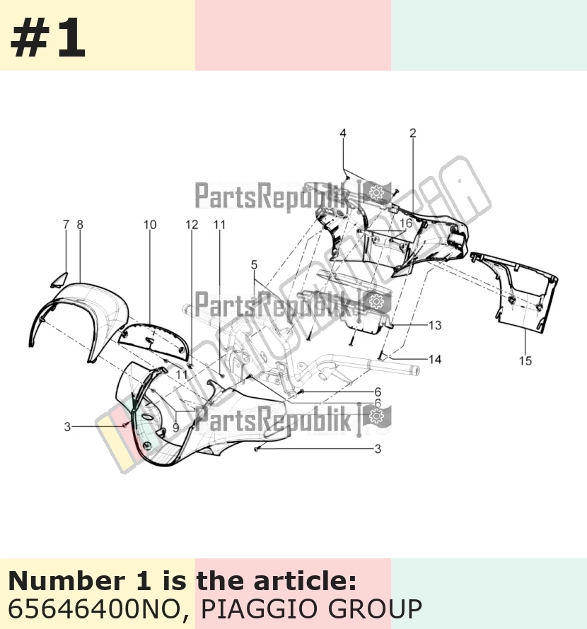 Handlebar Fairing, front, black, Suffix: NO_black matt 93/B