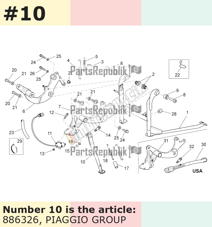 Seitenständer