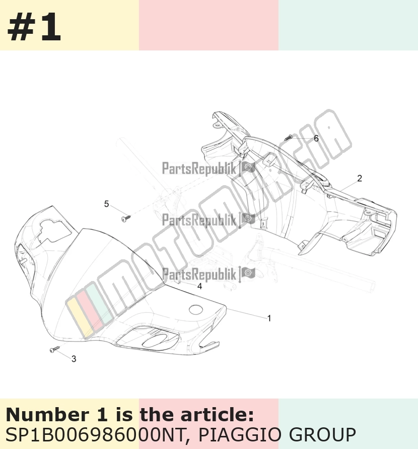 Handlebar Fairing, front