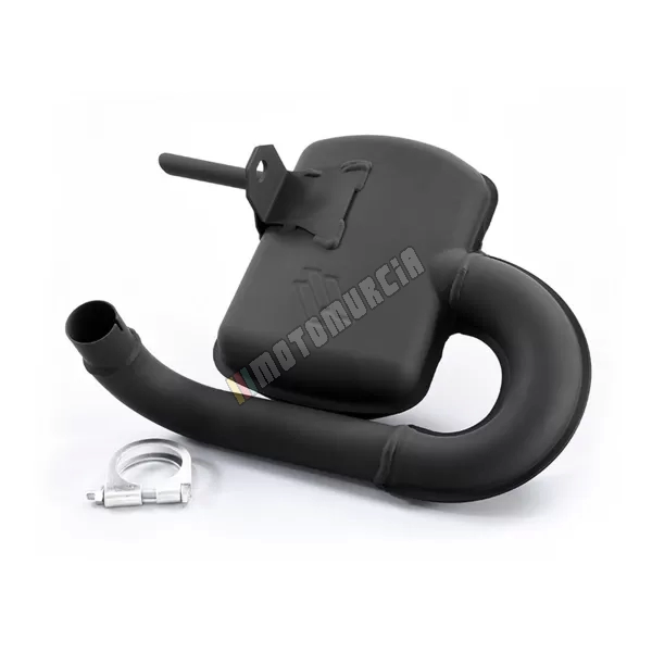 Système d'échappement Original, Vespa 125, acier, noir
