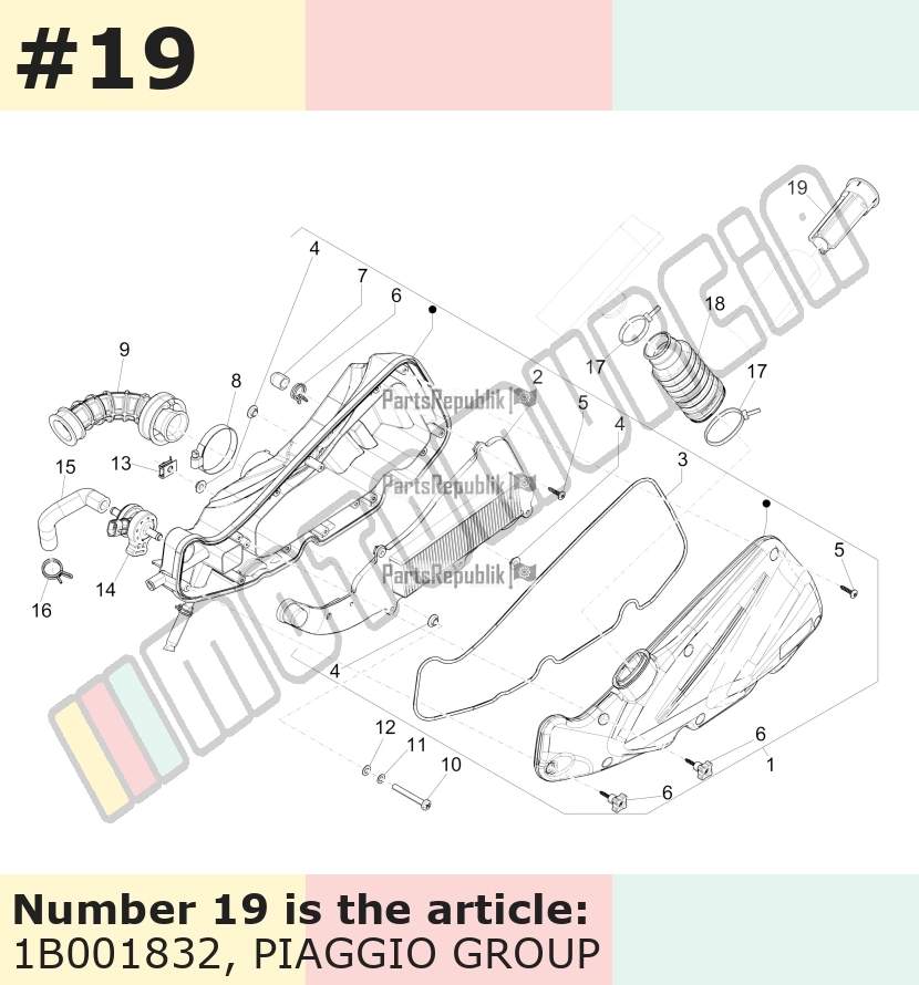 Pipe d'admission