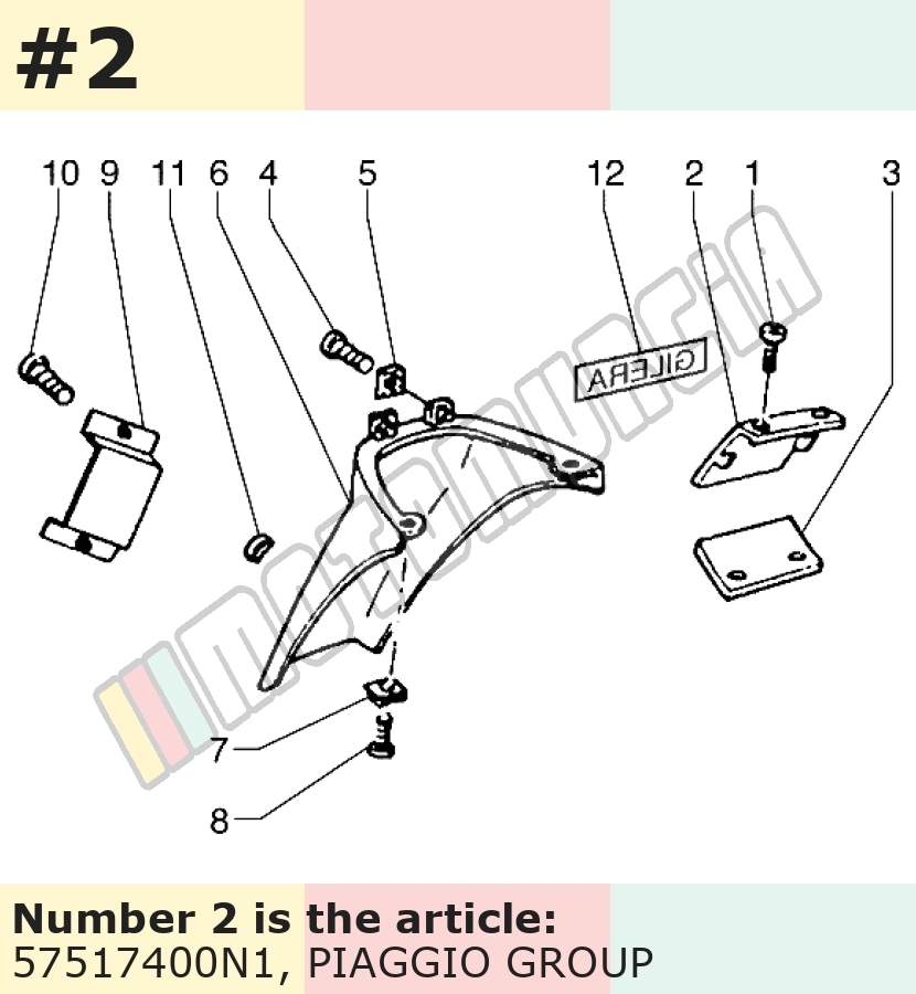 Cache/entourage/habillage, haut, noir, Suffixe et code couleur Piaggio: N1_noir graphite 071, peint/teinté