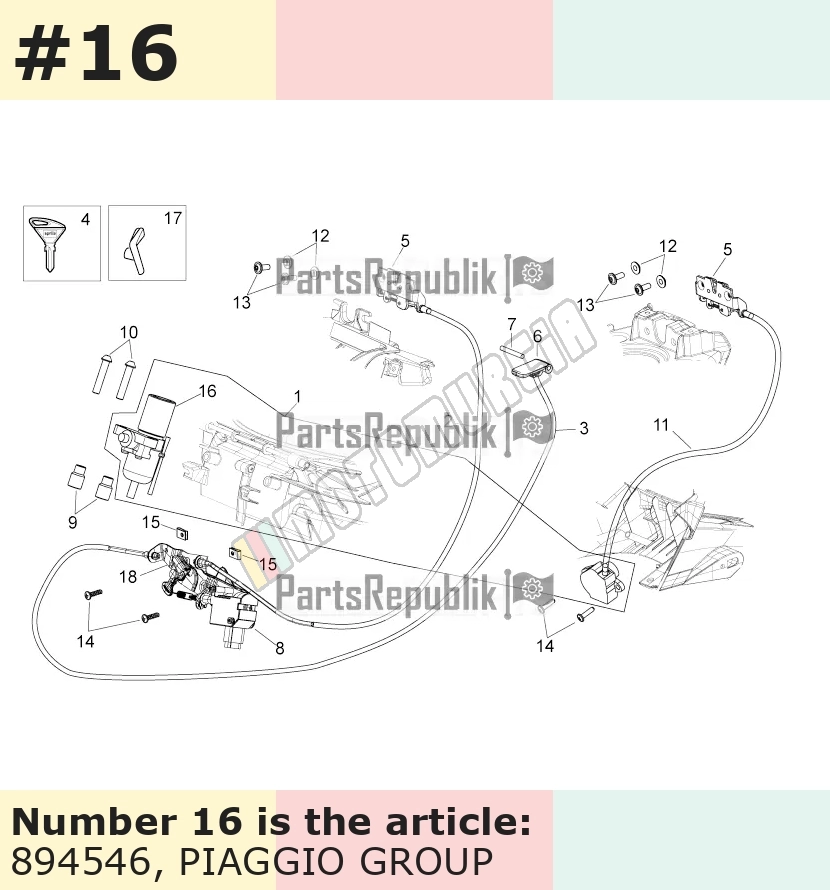 Serrure contact