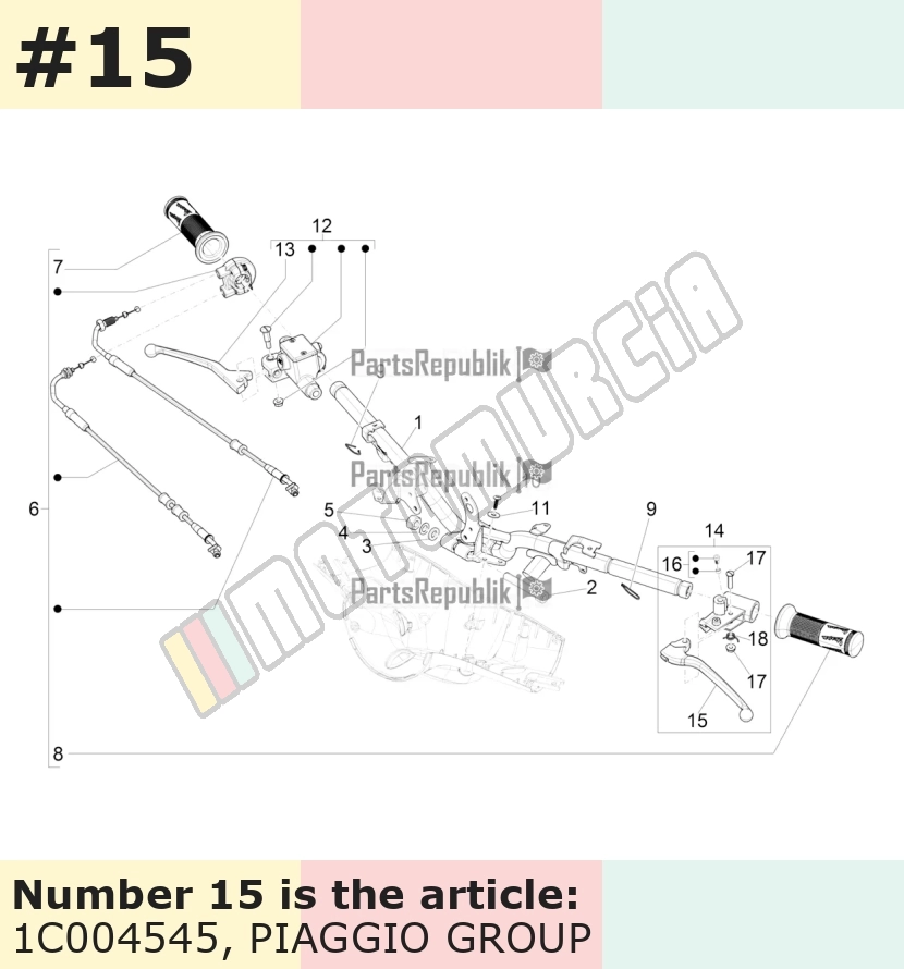 Bremshebel links