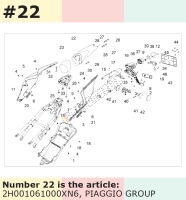 Sitzabdeckung, mit Dekor schwarz, Suffix: XN6_schwarz matt 168