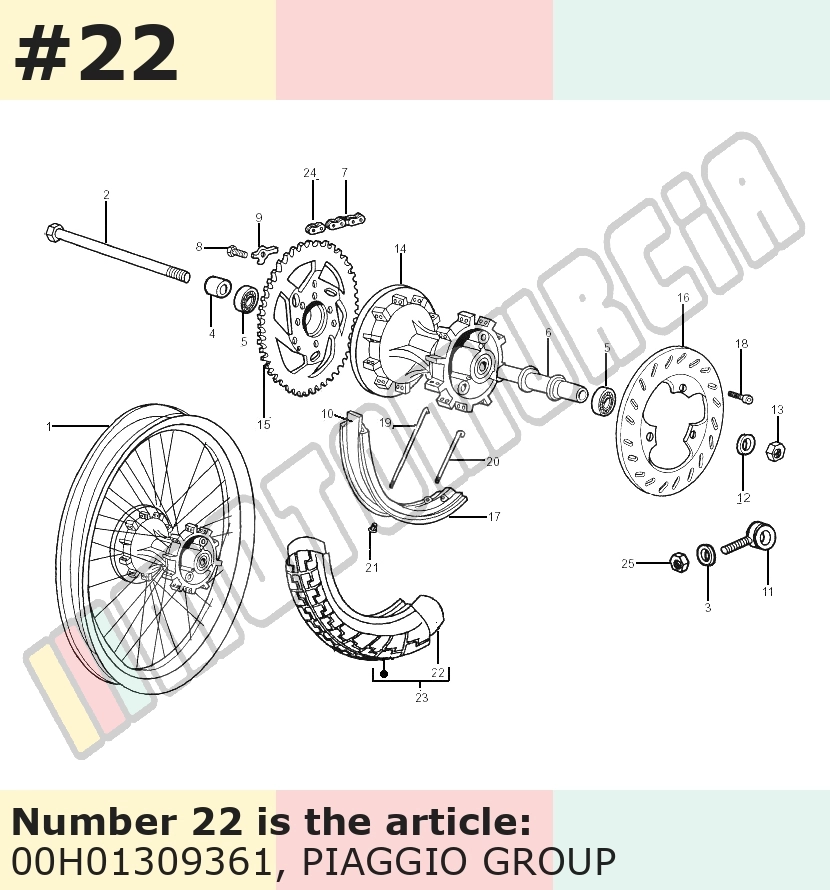 Schlauch Zoll: 17\"