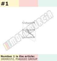 Kit révision complet, Piaggio MP3 500 Maxi Sport, ZAPTA1202, ZAPTA1204, Année de construction: <2019-03-04