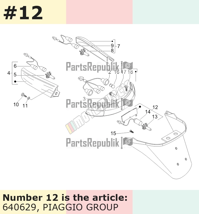 Éclairage de la plaque d'immatriculation