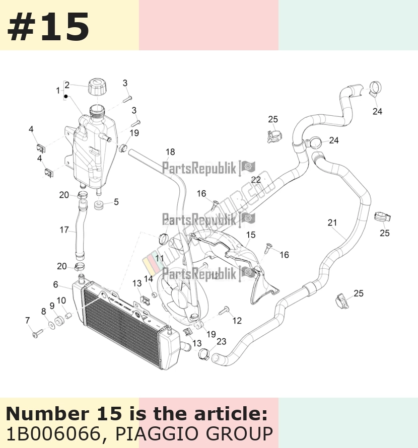 Kühlerabdeckung