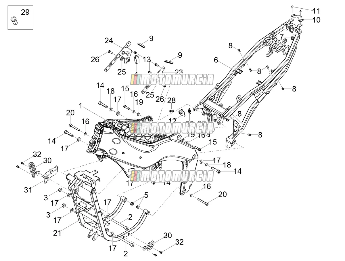 Frame/bodywork
