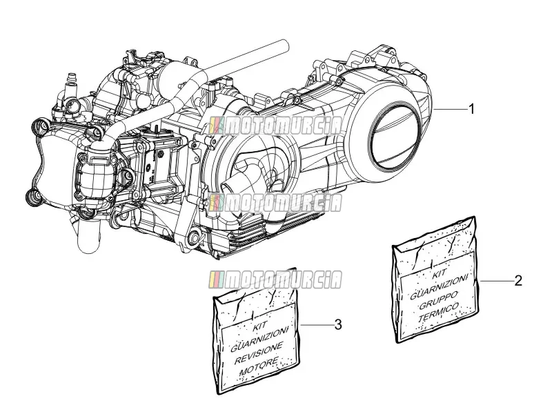 Motor montage