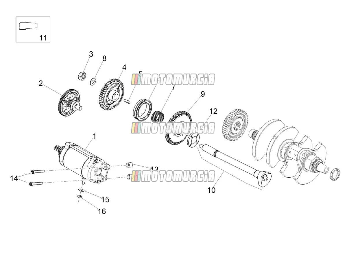 Startmotor - Kickstarter