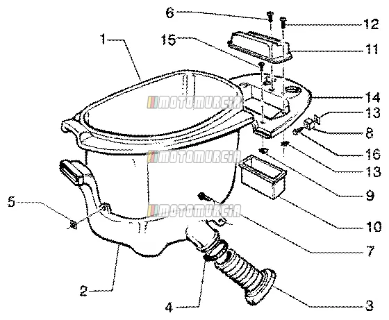 Helm behuizing