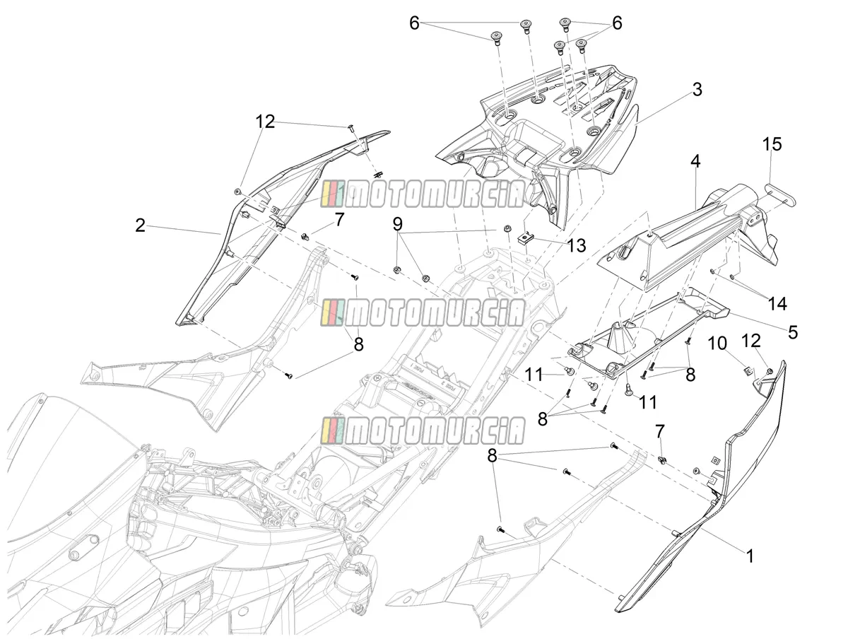 Achterste carrosserie