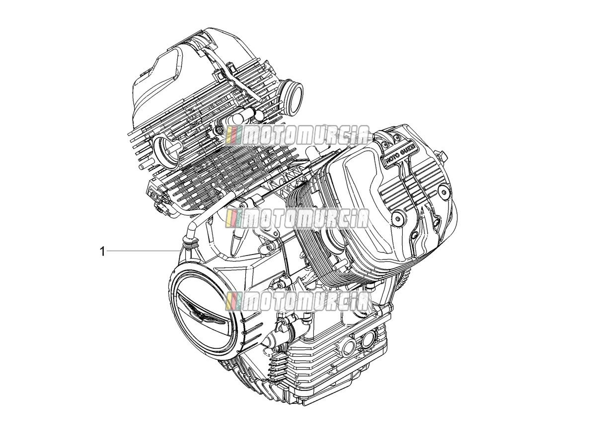 Levier de pièce de finition du moteur