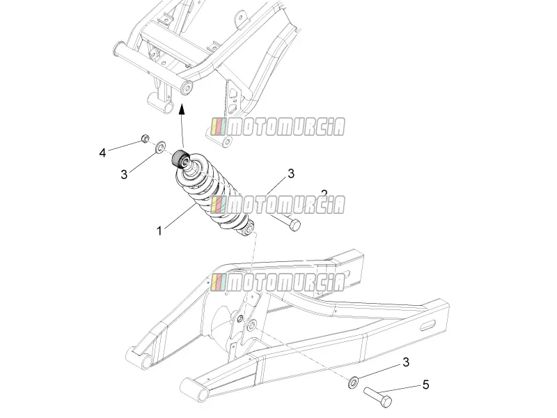 Amortisseur arrière
