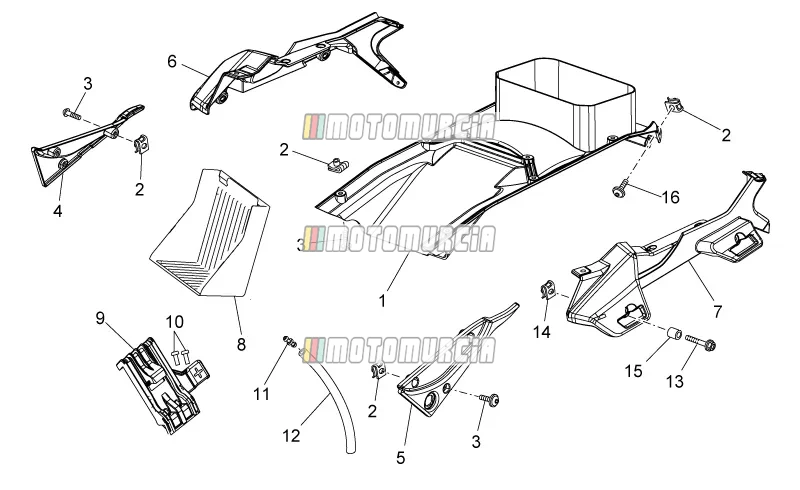 Achterste carrosserie I