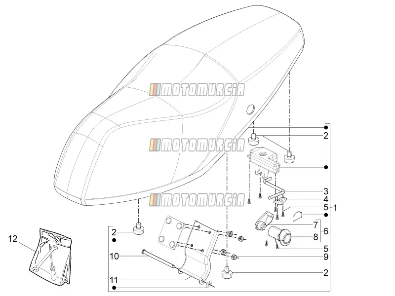 Compartiment de selle