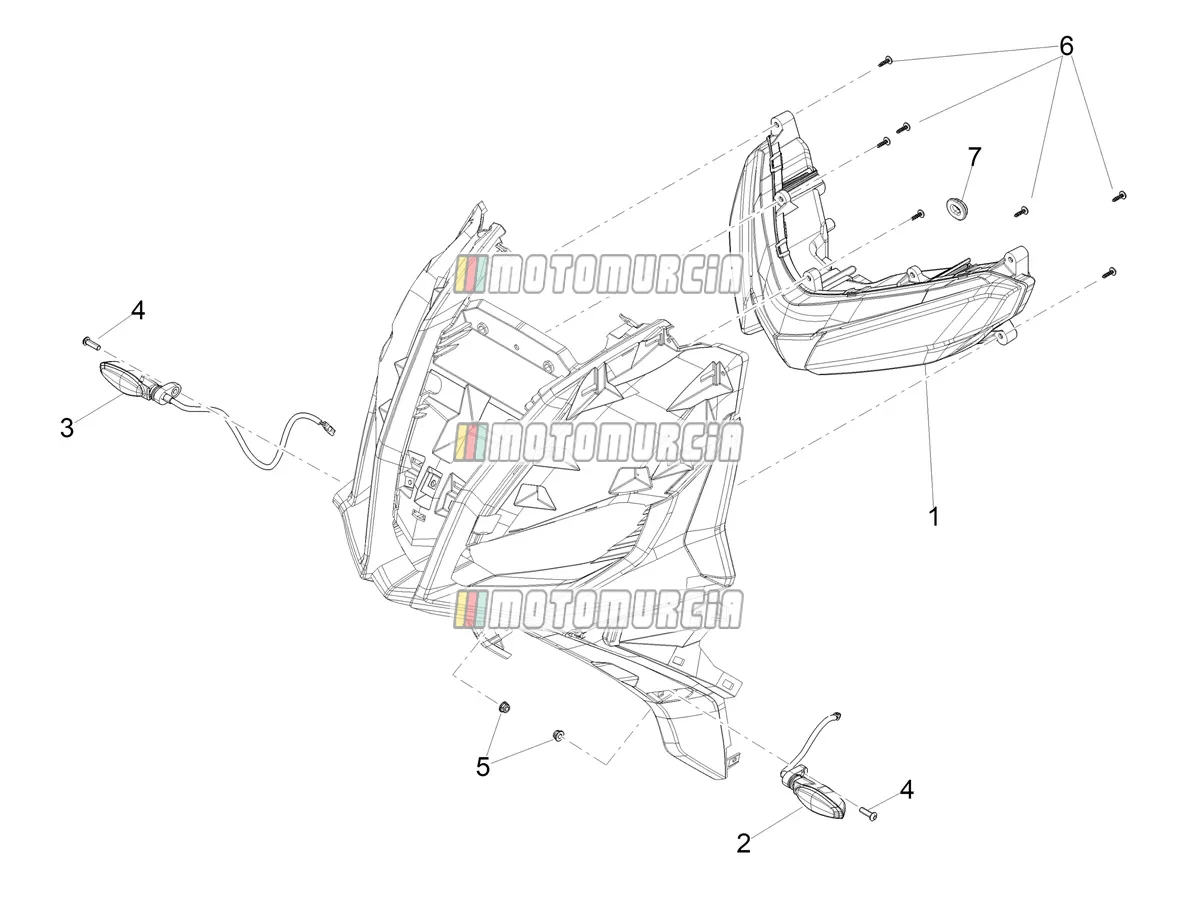 Phares avant - clignotants