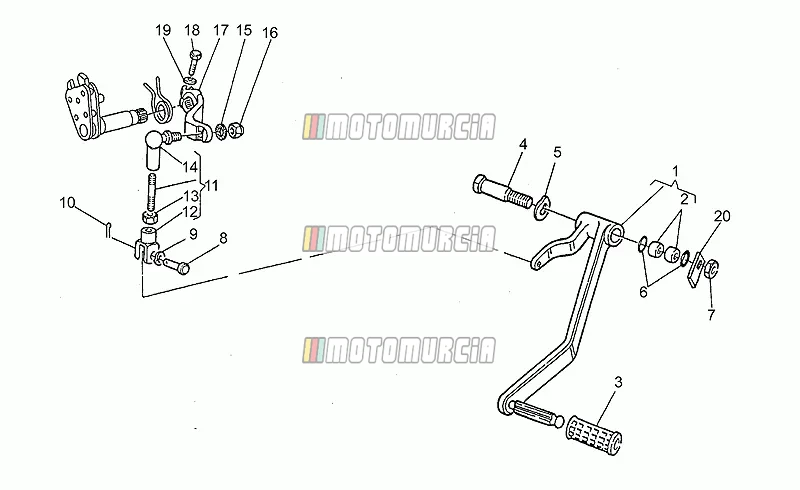 Mécanisme de changement de vitesse