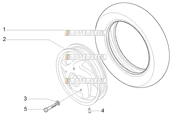 Roue avant