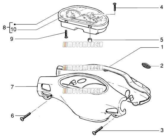 Dashboard - Handlebar Cover