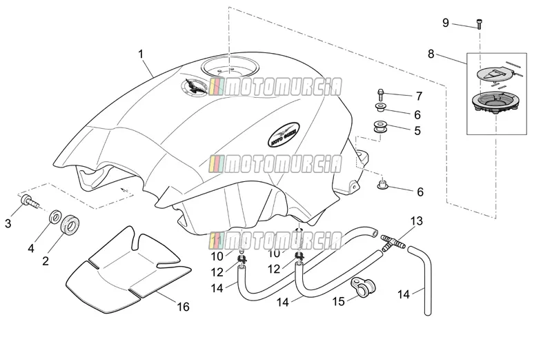 Brandstoftank