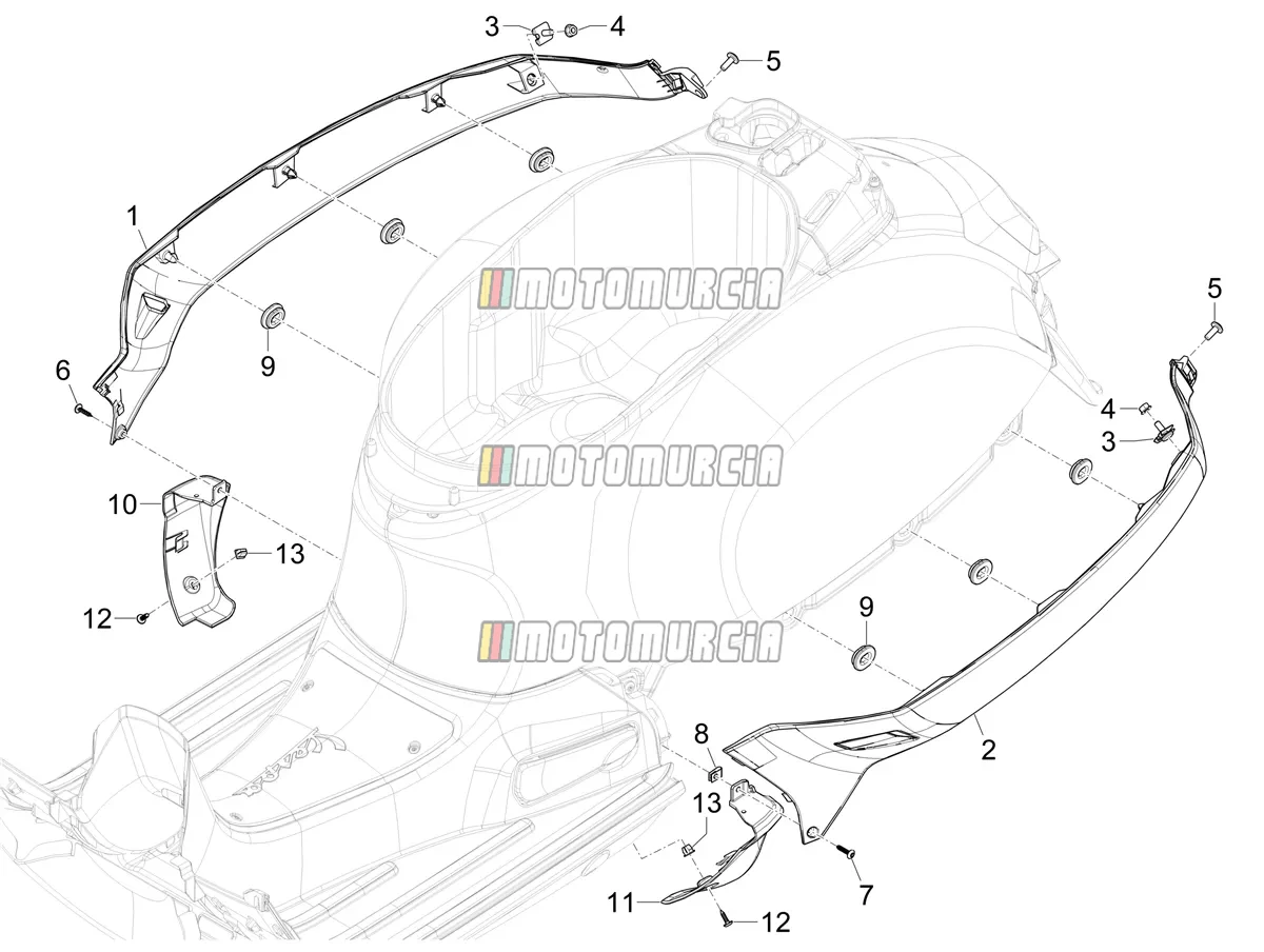 Cubierta lateral - spoiler